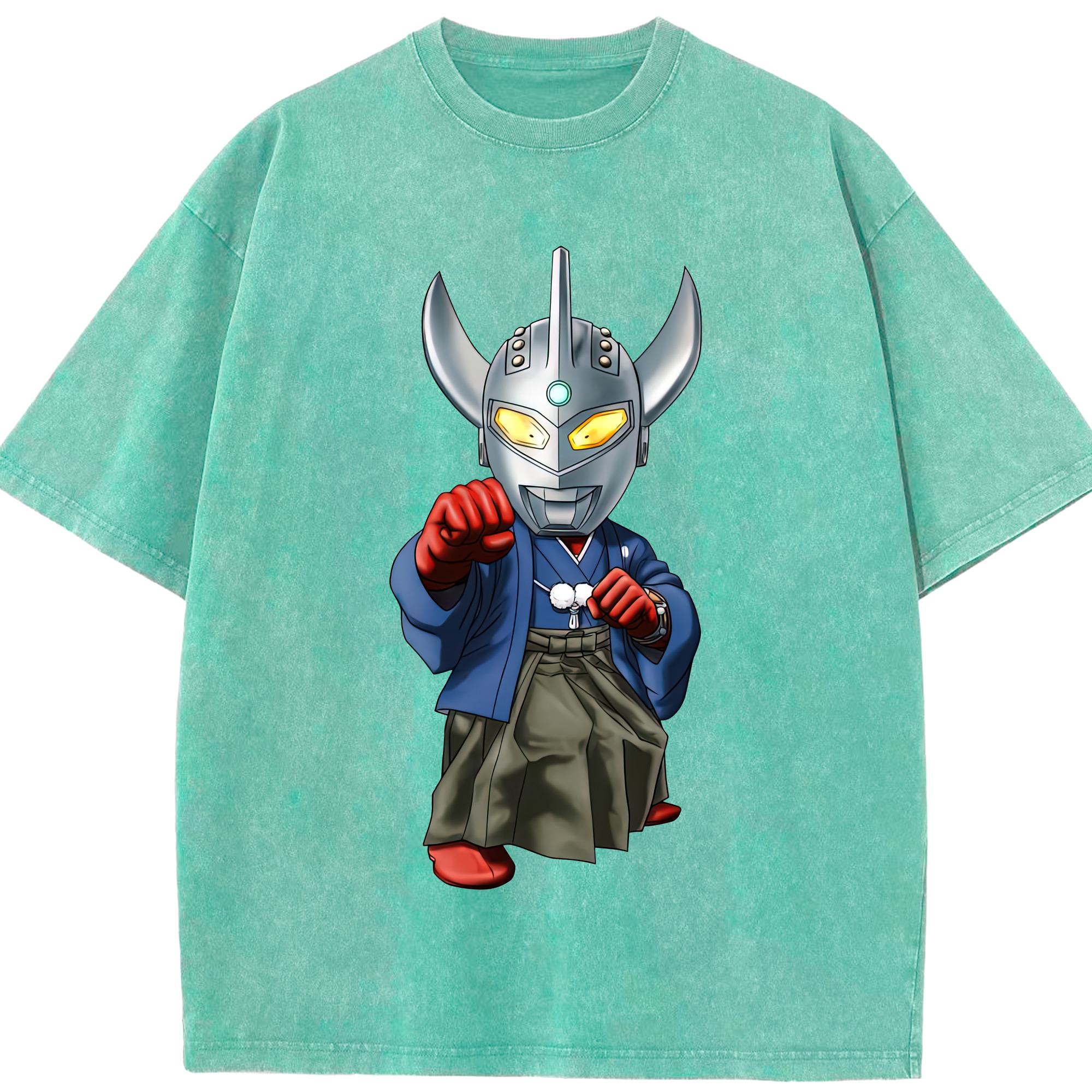 （画像用） ウルトラマン Ultraman 綿100% ヴィンテージ風 半袖Tシャツ（フロントプリント）
